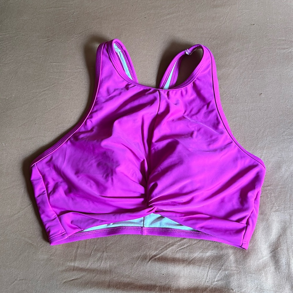 Fuschia bikini top